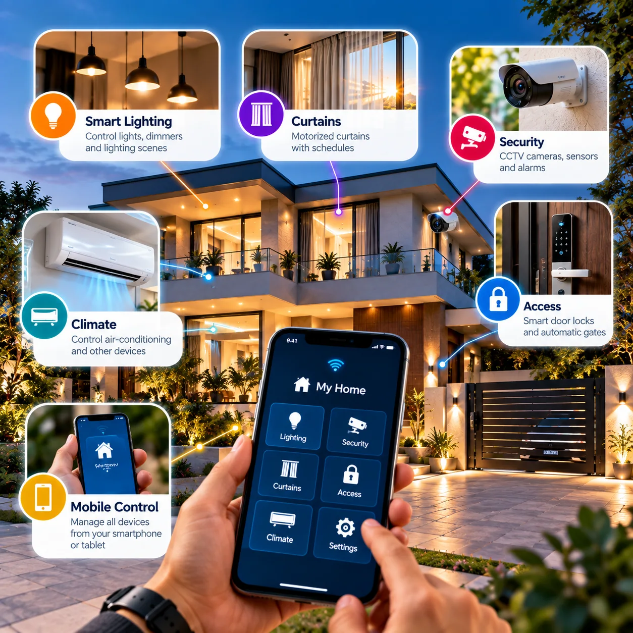 What Can You Integrate Into a Smart Home